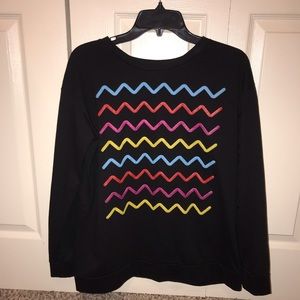 Color striped long sleeve